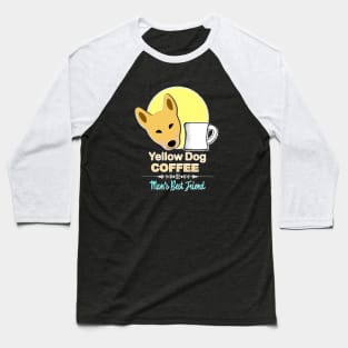 Coffee and Dogs Baseball T-Shirt